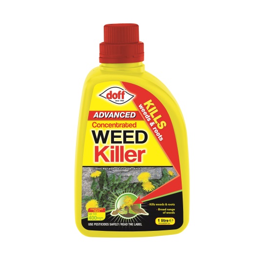 Doff Advanced Weed killer Concentrate 1ltr P&R Garden Supplies