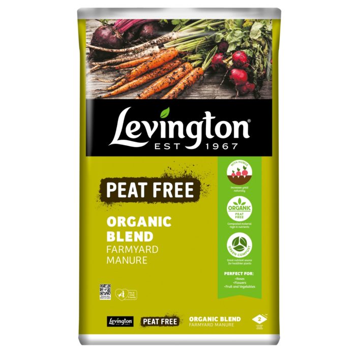 Levington® Peat Free Organic Blend Farmyard Manure 50ltr