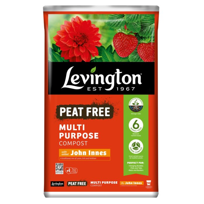 Levington® Peat Free Multi Purpose Compost with added John Innes 50ltr
