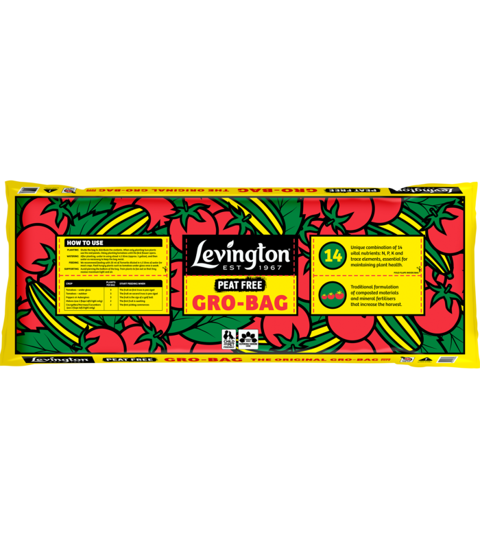 Levington Peat-Free Original Gro-Bag 30ltr/ 3 plants