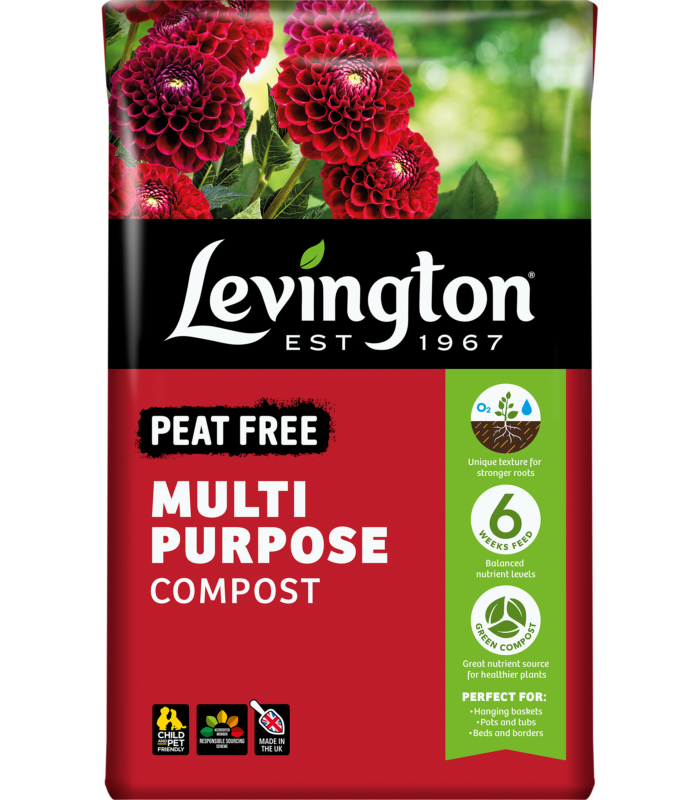 Levington Peat Free Multipurpose Compost 40ltrs
