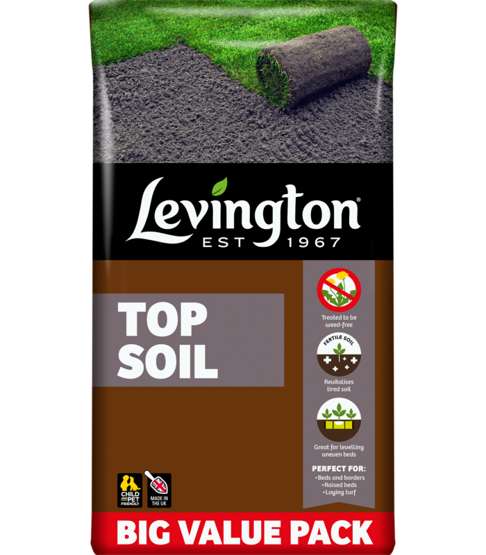 Levington Peat Free Top Soil 30ltrs